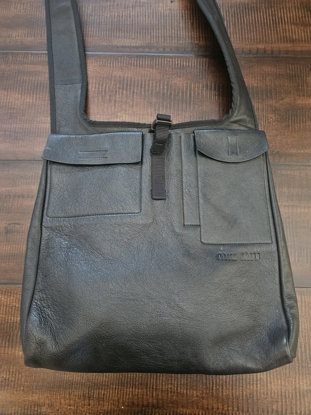 Miu Miu Leather Crossbody Sling Bag